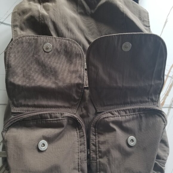 Baggalini Mission Khaki Purse Backpack - Picture 3 of 5